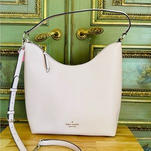 Kate spade Zippy top zip leather handbag NWT Authentic Smoke pink